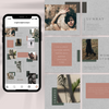 Natural Shadow Instagram Puzzle Template