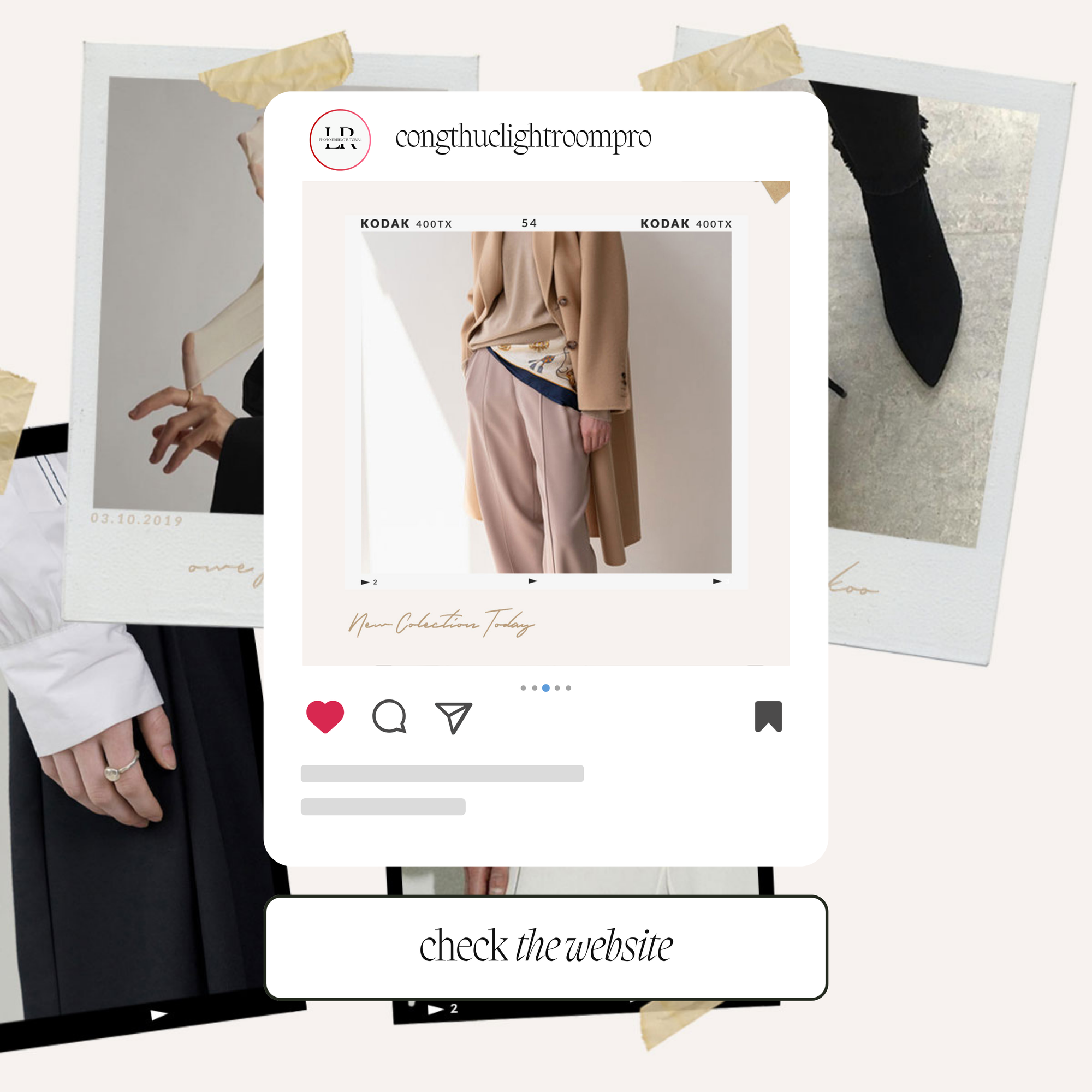 Essa Instagram Puzzle Template