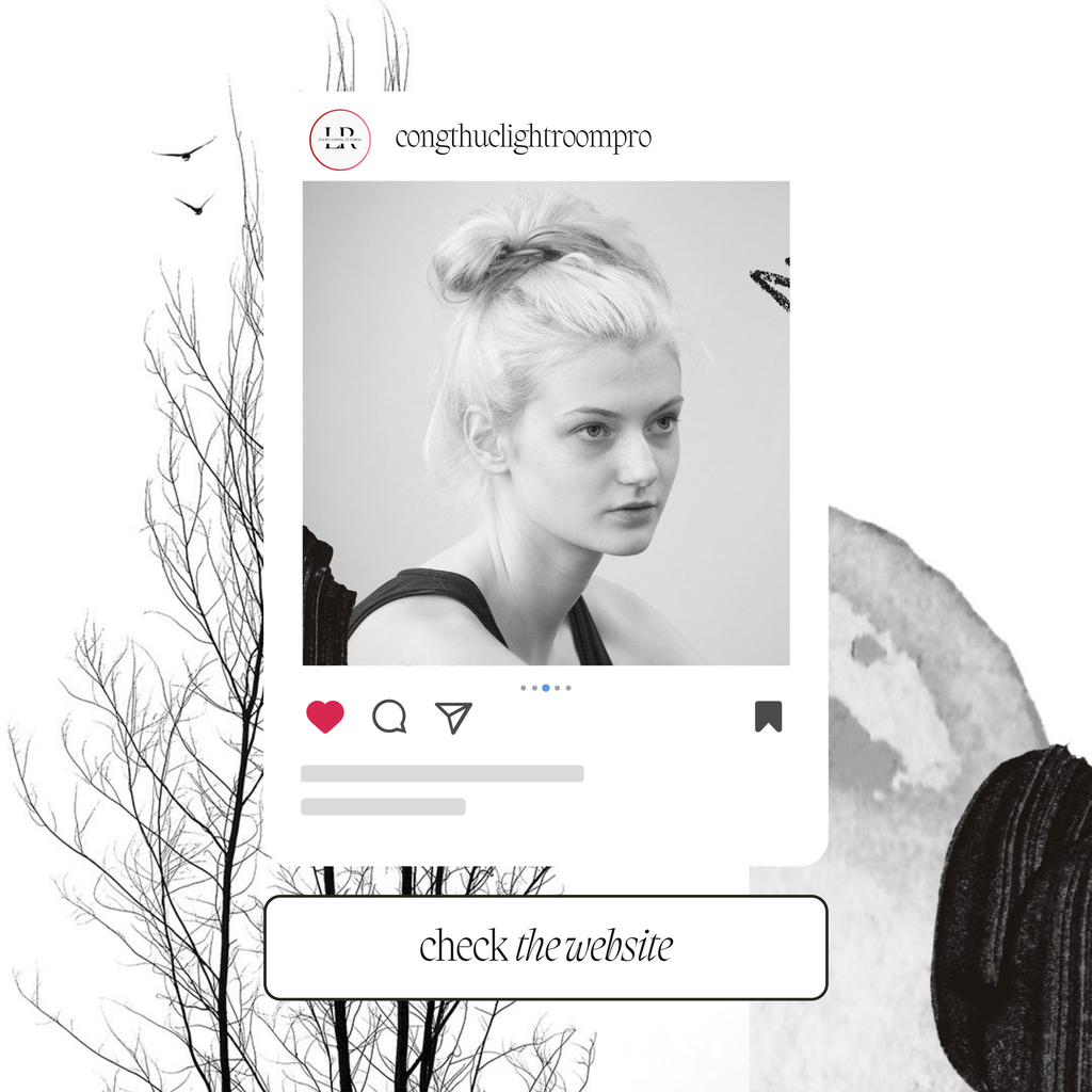 White Mini Instagram Puzzle Template