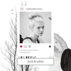 White Mini Instagram Puzzle Template