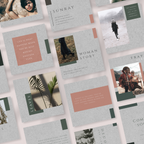 Natural Shadow Instagram Puzzle Template