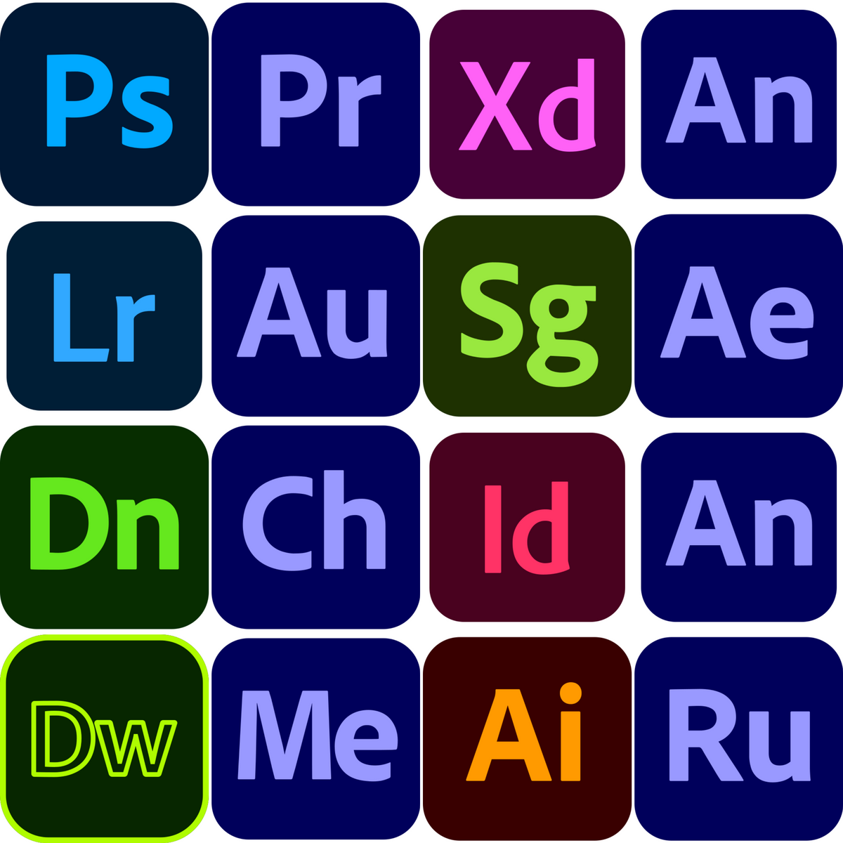 Bộ Full App Adobe Bản Crack Sử Dụng Vĩnh Viễn