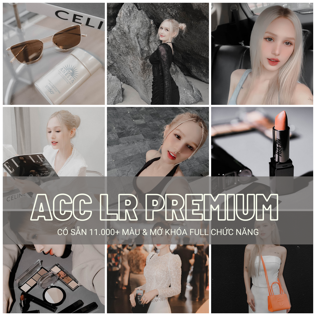 Tài Khoản Lightroom Premium Có Sẵn 11,000+ Màu